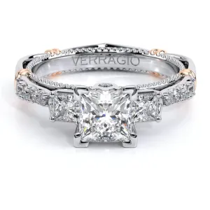 Verragio Three Stone Diamond Engagement Ring