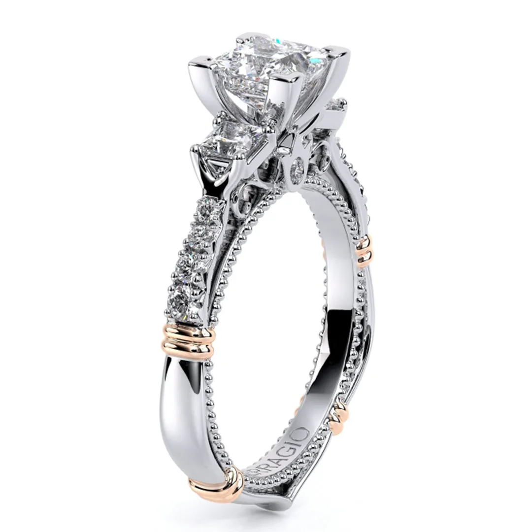 Verragio Three Stone Diamond Engagement Ring