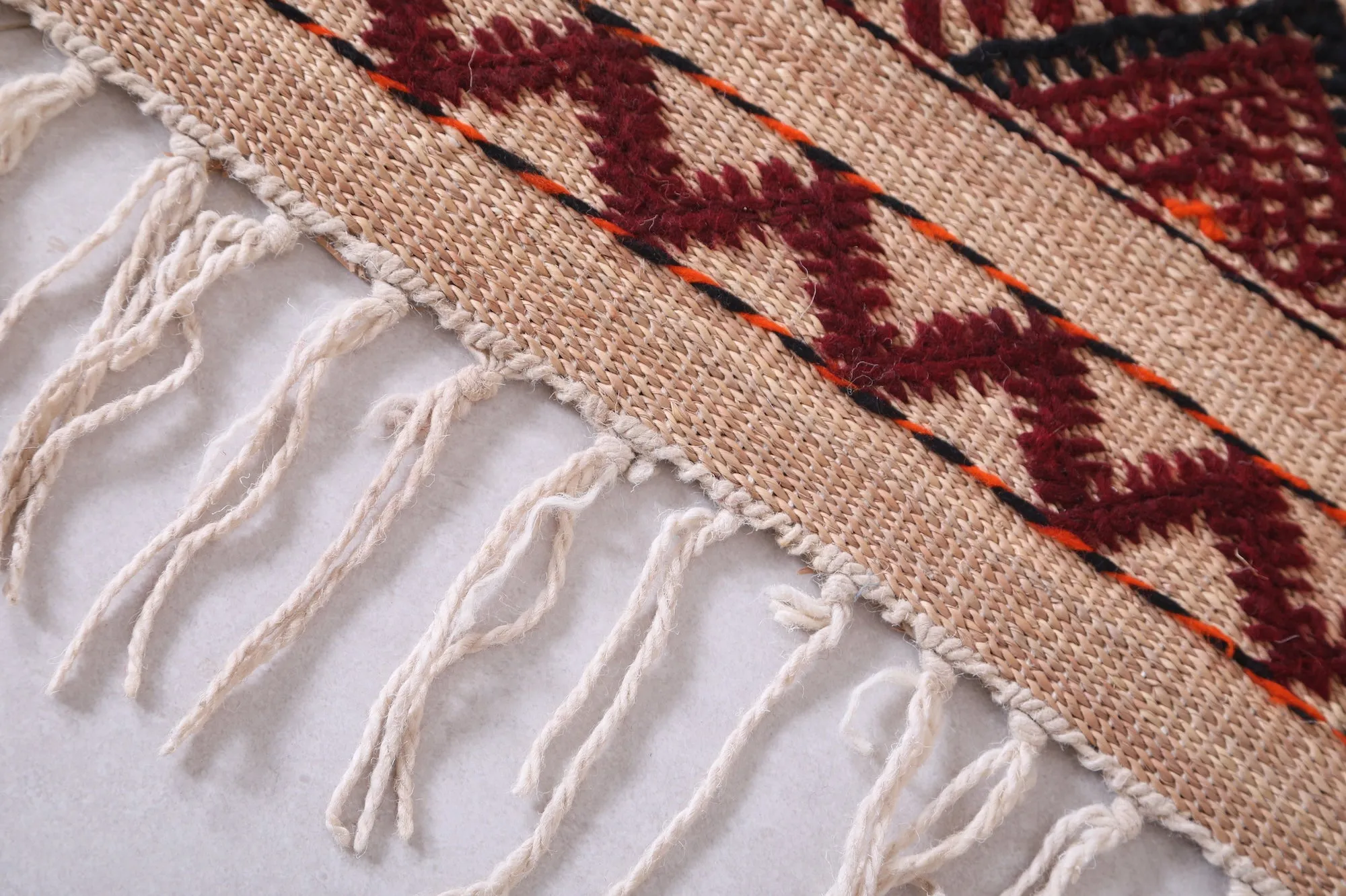 Vintage Moroccan Rug 6.1 X 9.6 Feet