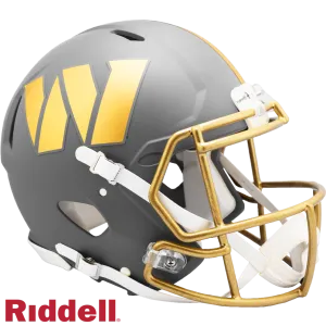 Washington Commanders Helmet Riddell Authentic Full Size Speed Style Slate Alternate