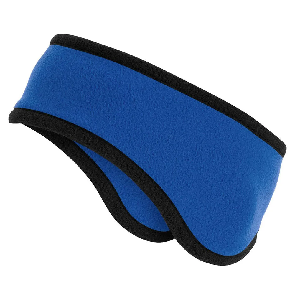 Your Own Text Two Color Fleece Headband for Men and Women - Personalization