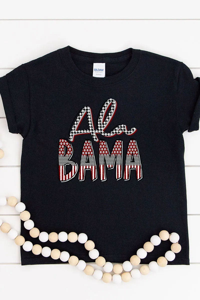 Youth Doodle Alabama Short Sleeve Relaxed Fit T-Shirt