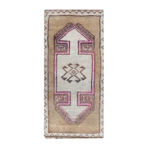 ZM159 Handwoven Vintage Rug 1’6x3’1